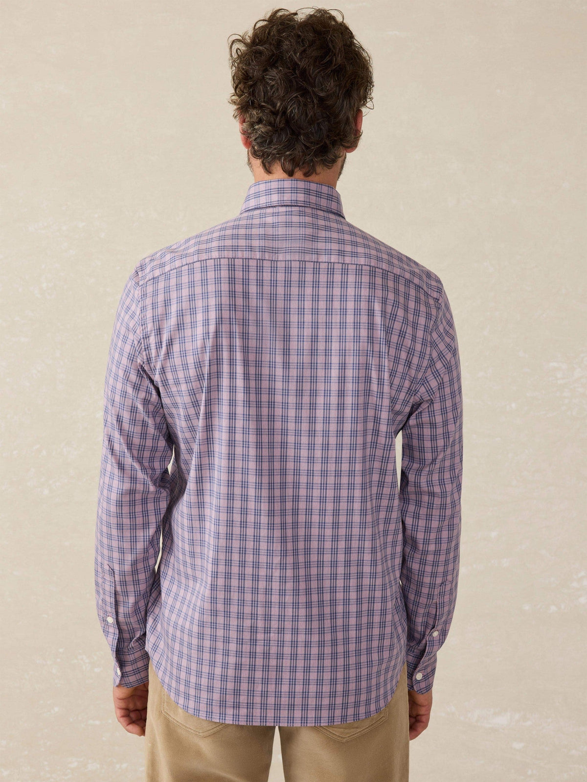 The Movement Shirt - Berry Skies Check