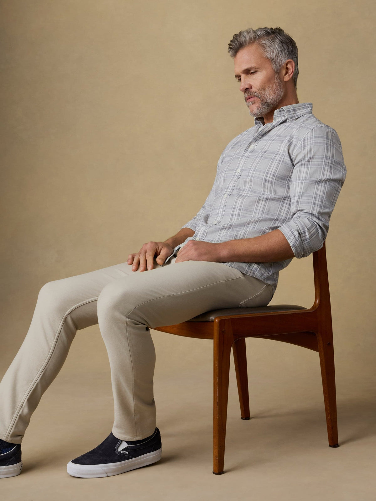 The Movement Shirt - Grey Cloud Plaid