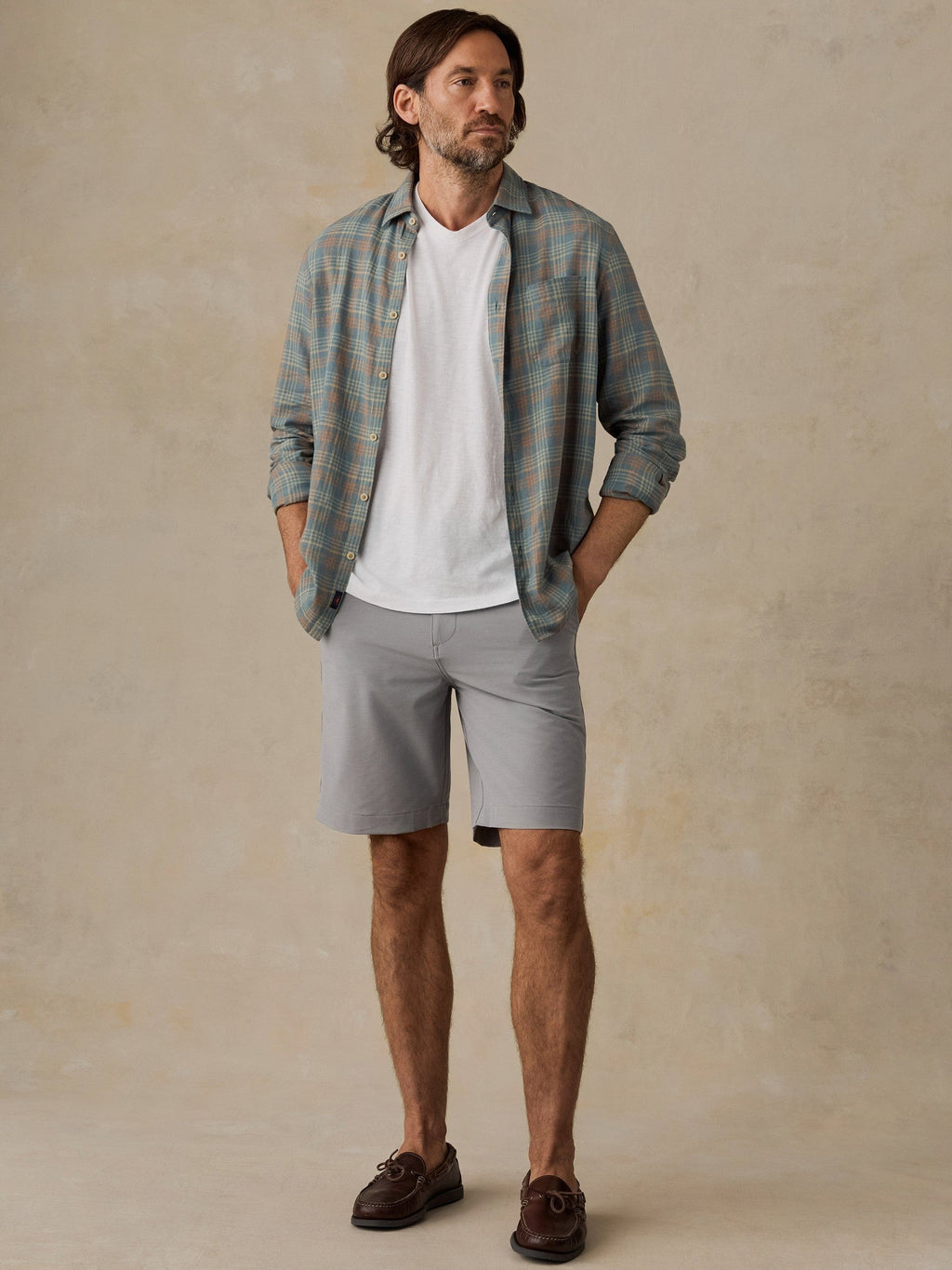 All Day Short (9") - Ice Grey