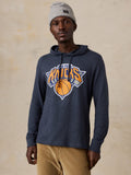 NY Knicks Sunwashed Organic Hoodie - Blue Nights