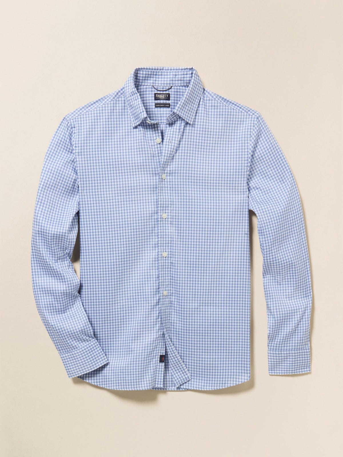 The Movement Shirt (Tall) - Light Blue Gingham