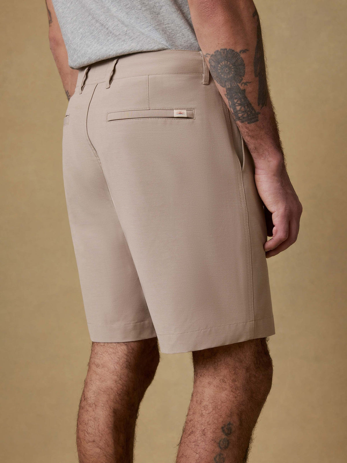 All Day Short (9") - Khaki