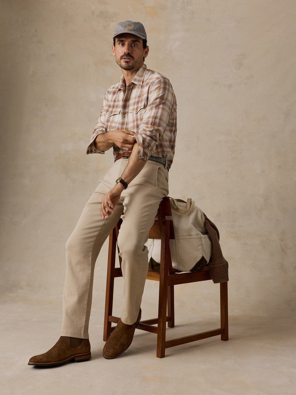 Stretch Terry Trouser - Tundra Sky