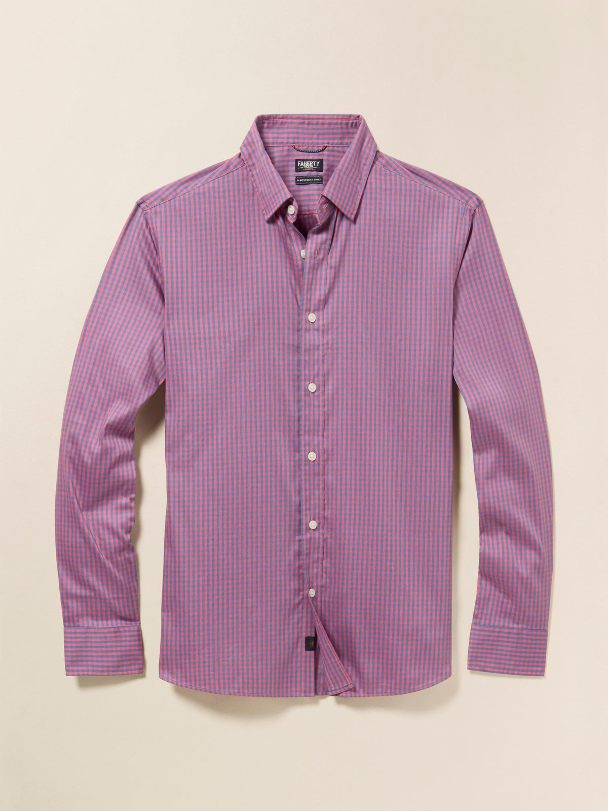 The Movement Shirt - Blue Rose Gingham
