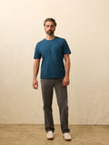 Sunwashed Regenerative Tee - Ocean Storm
