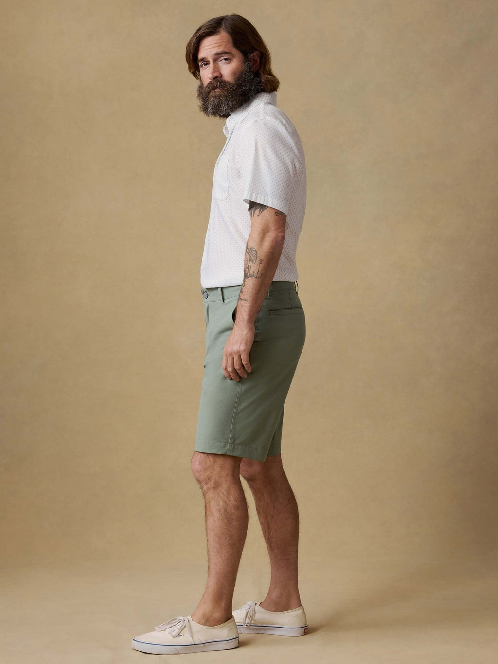 All Day Short (9") - Trail Olive