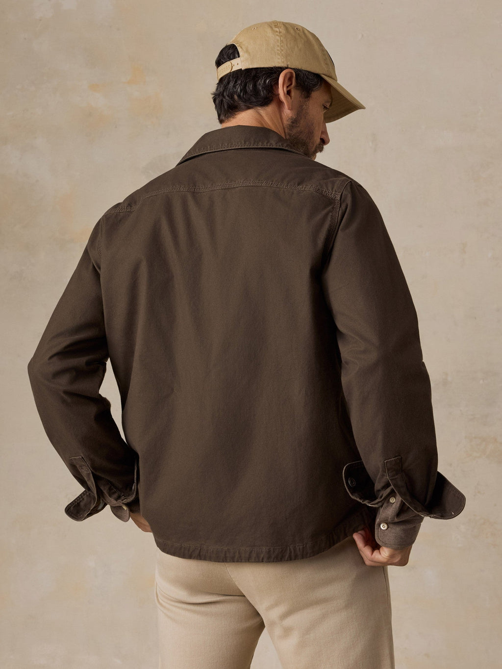 Stretch Blanket Lined CPO - Coast Brown
