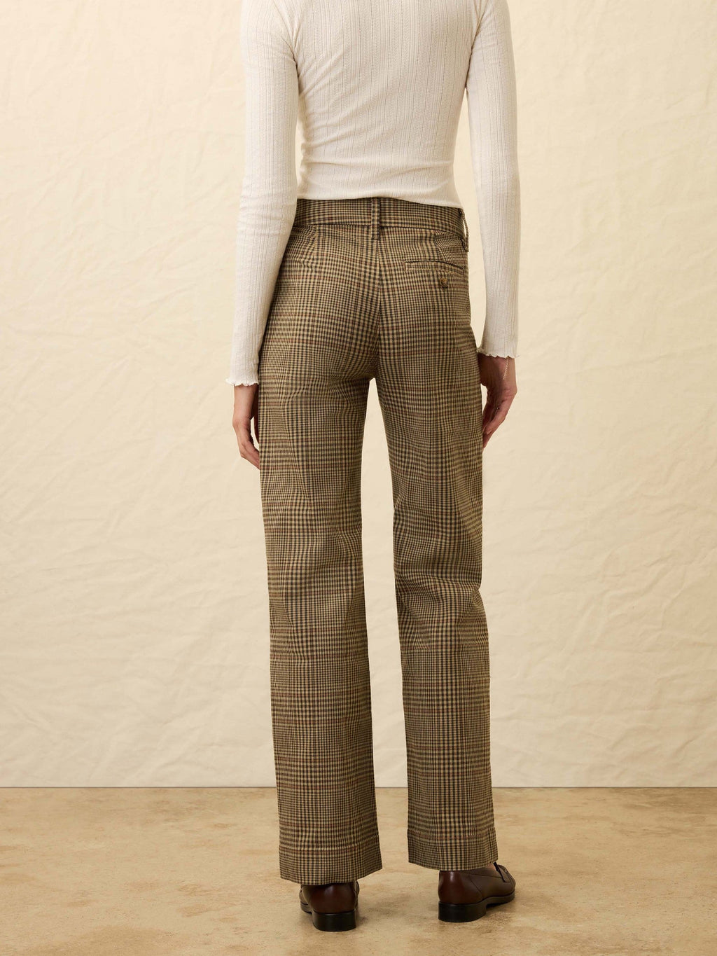 Twill Tide Slim Straight Pant - Wildwood Plaid