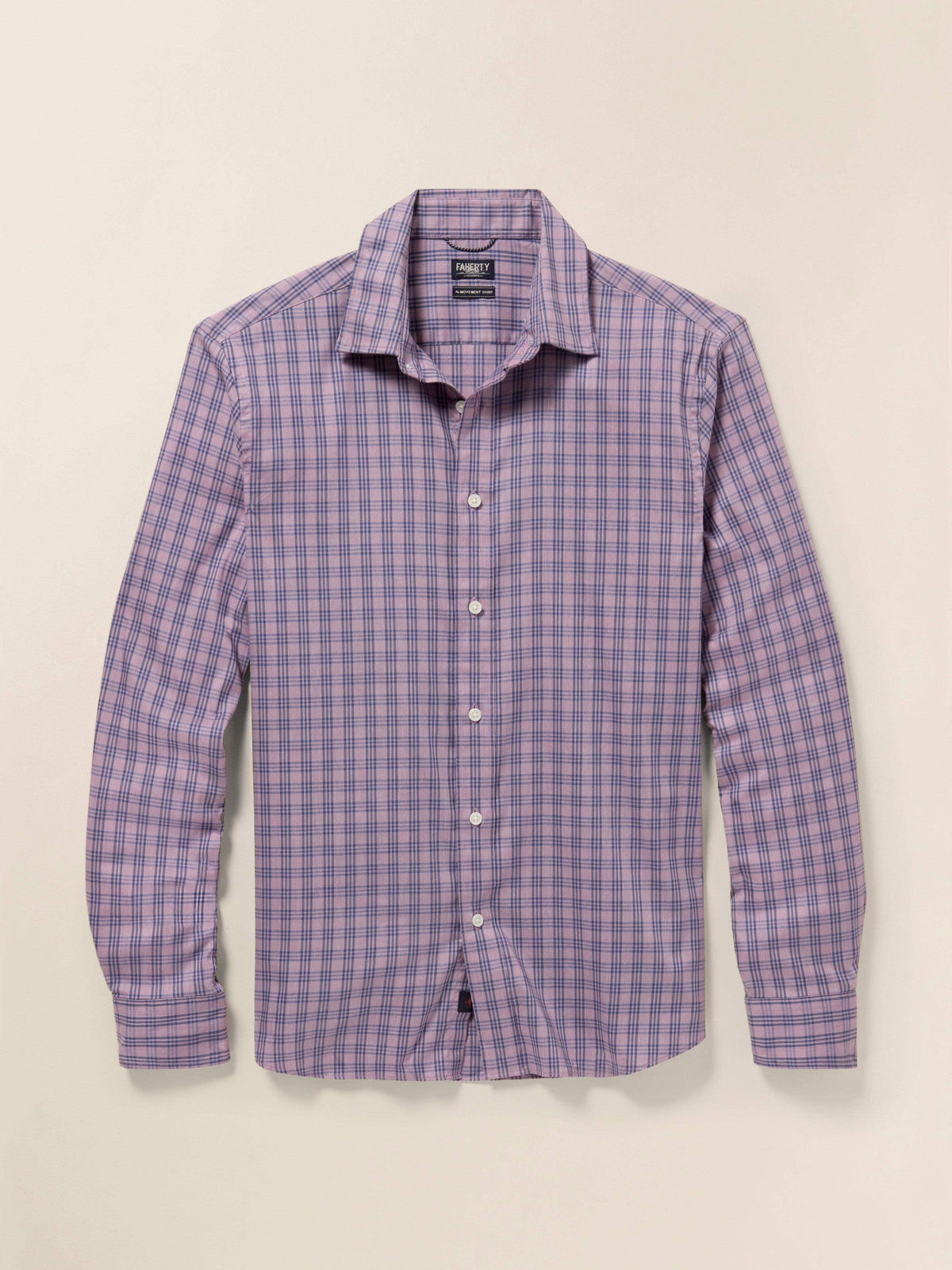 The Movement Shirt - Berry Skies Check