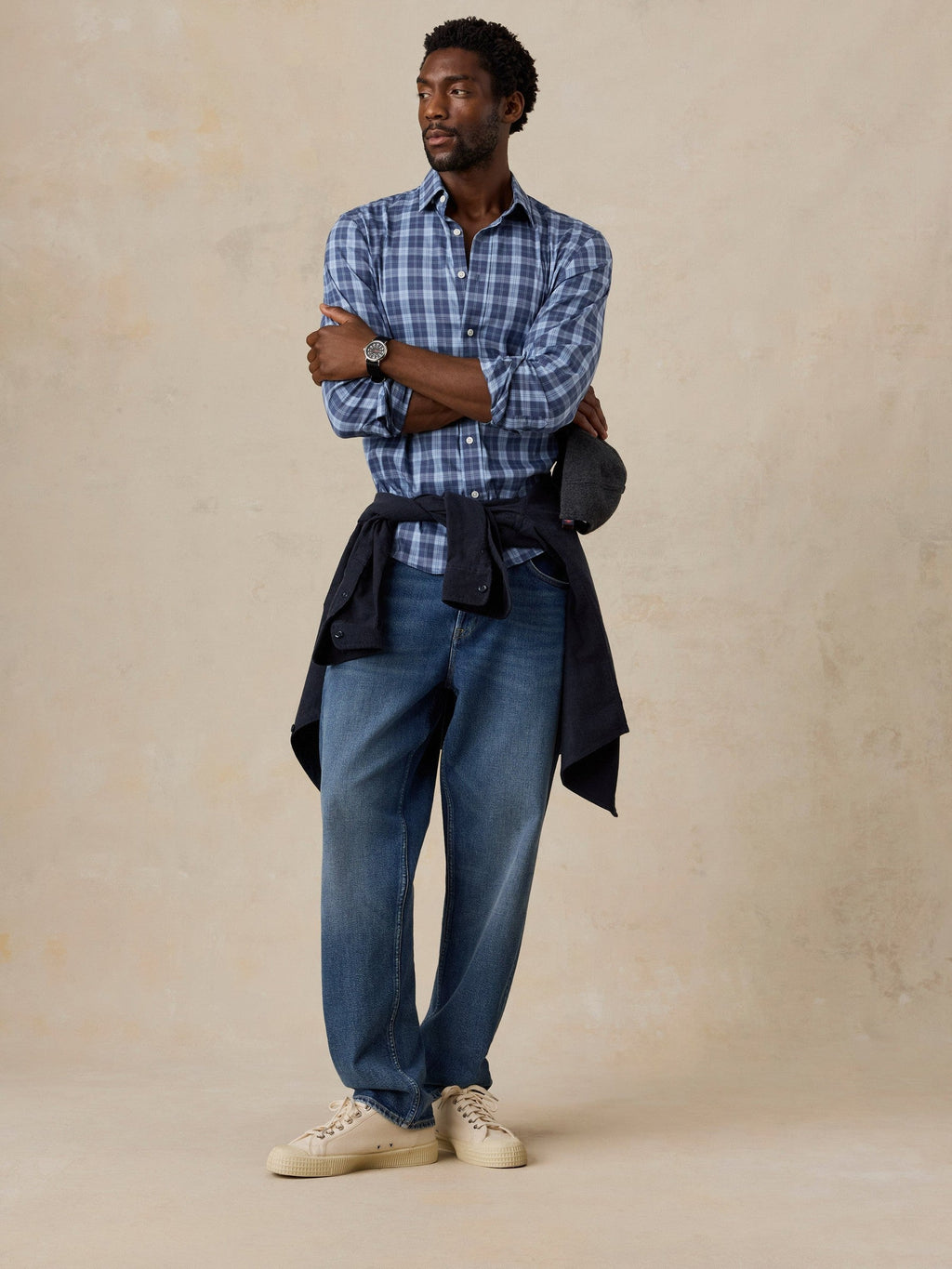The Movement Shirt - Blue Bay Plaid