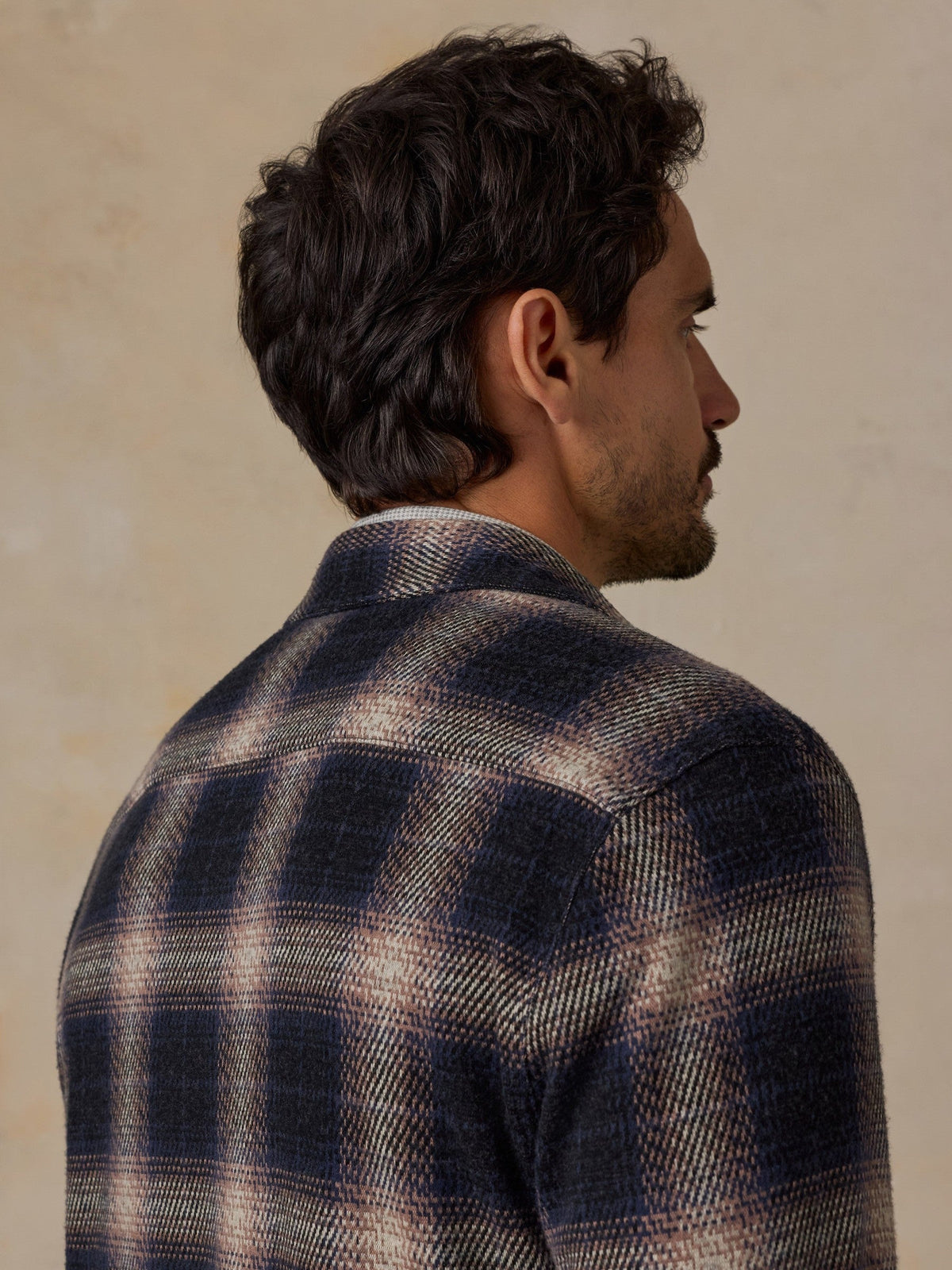 Legend Sweater Shirt - Storm Ombre Plaid