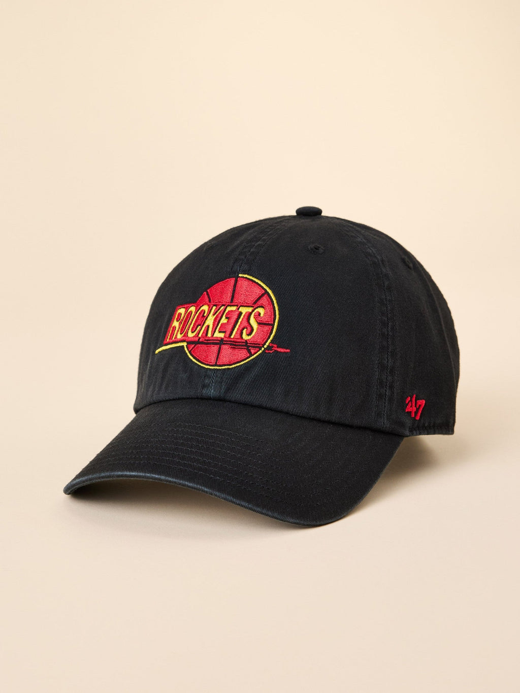 Houston Rockets Faherty X '47 Clean Up Hat - Black