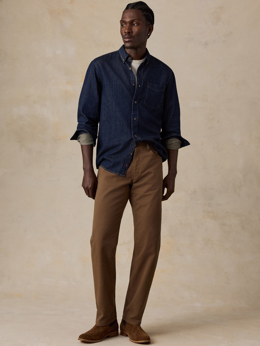 Original Cotton Denim Shirt - Harbor Coast Wash