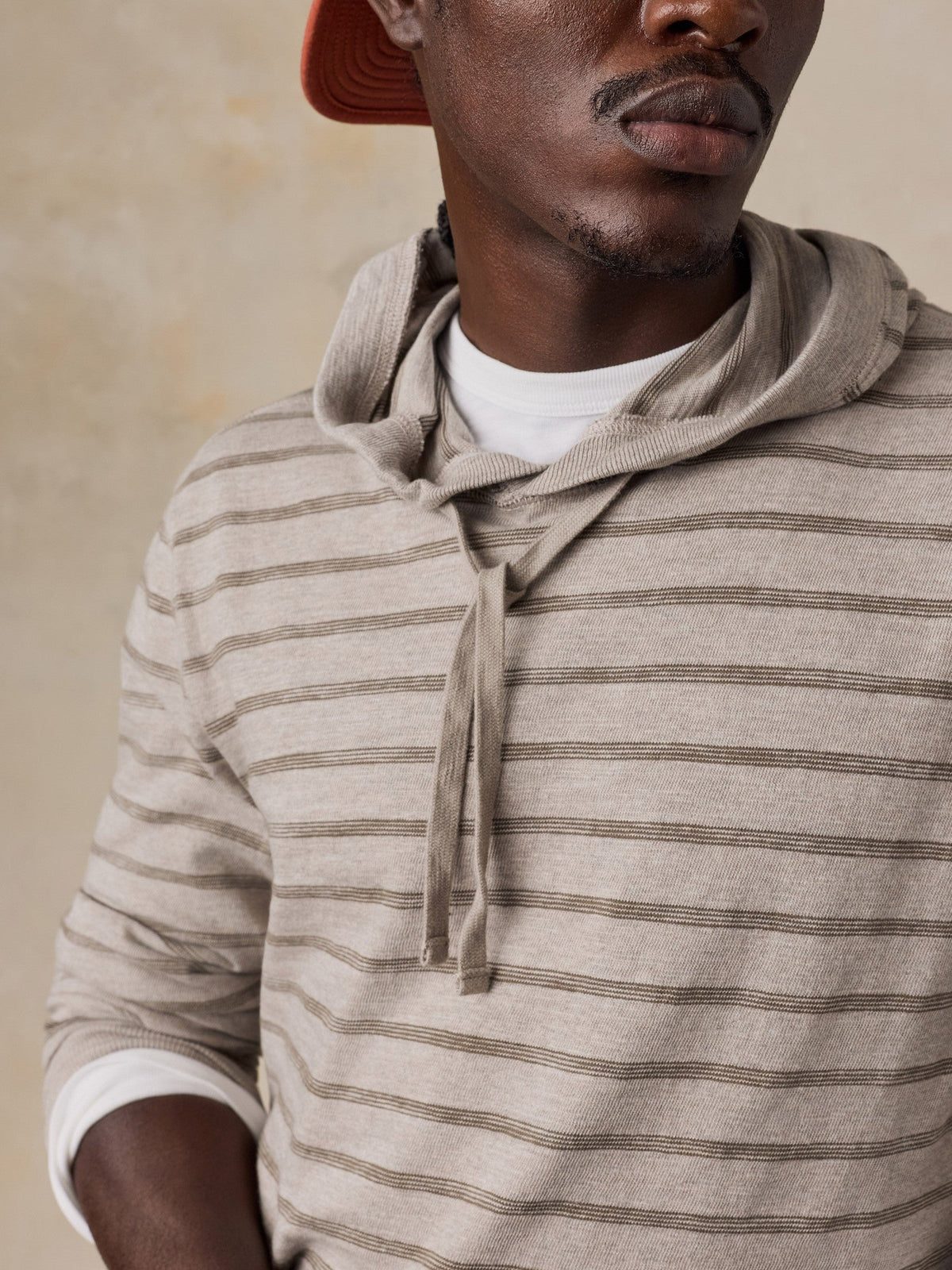 Sunwashed Organic Hoodie - Western Prairie Stripe