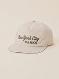 Faherty x Parks Project NYC Parks Pinch Front Twill Hat - Khaki