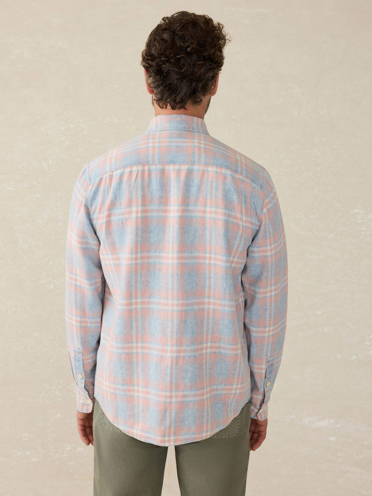 Tried & True Chambray Workshirt - Coral Bay Plaid