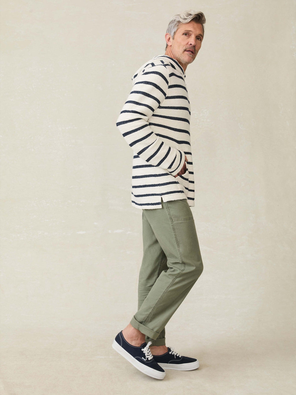 Whitewater Hoodie - Boothbay Stripe