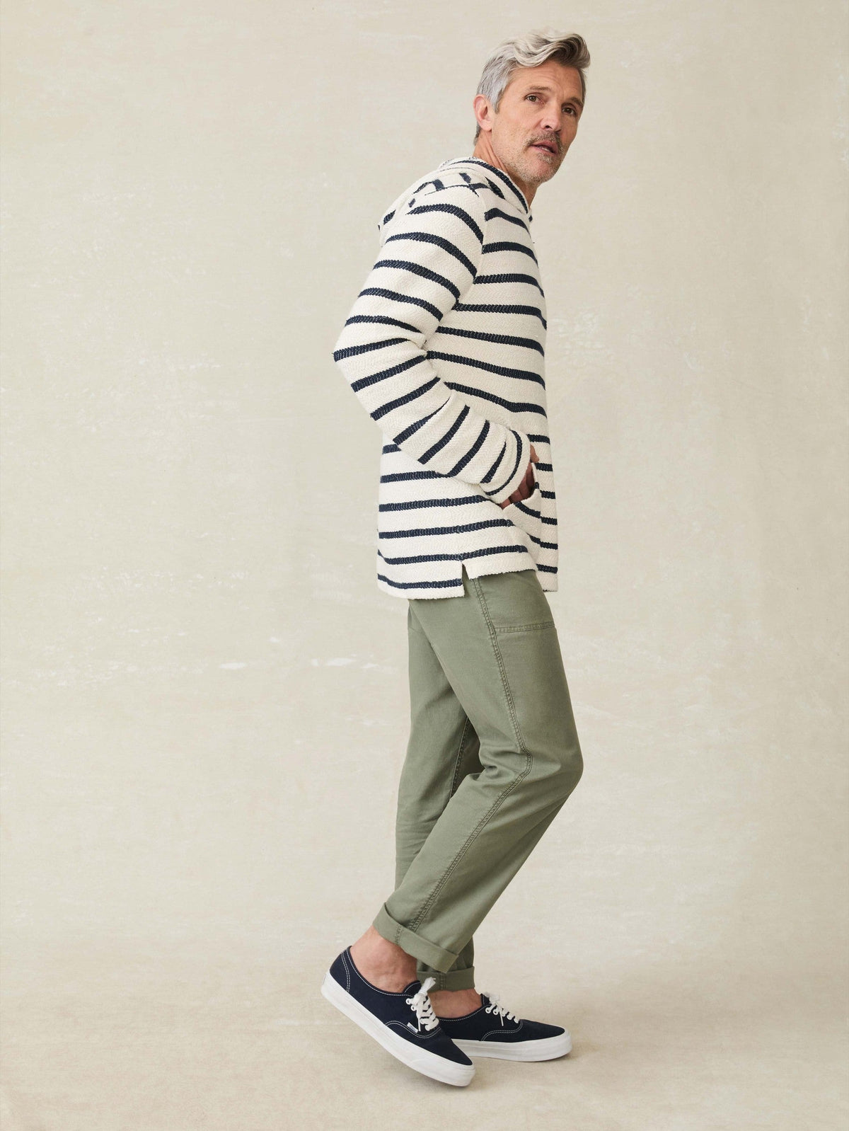 Whitewater Hoodie - Boothbay Stripe
