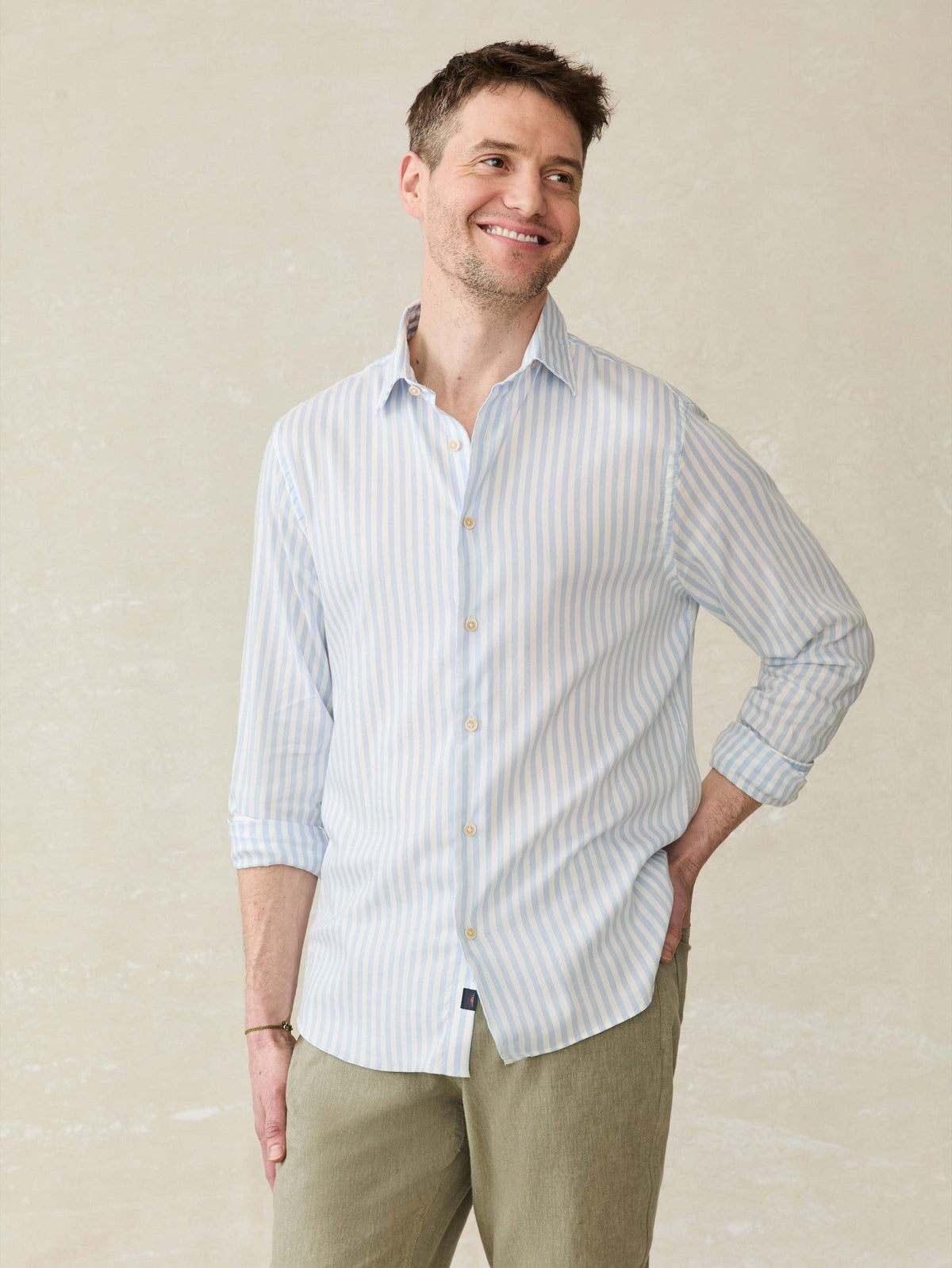 Movement Monterey Shirt - Blue Cape Stripe