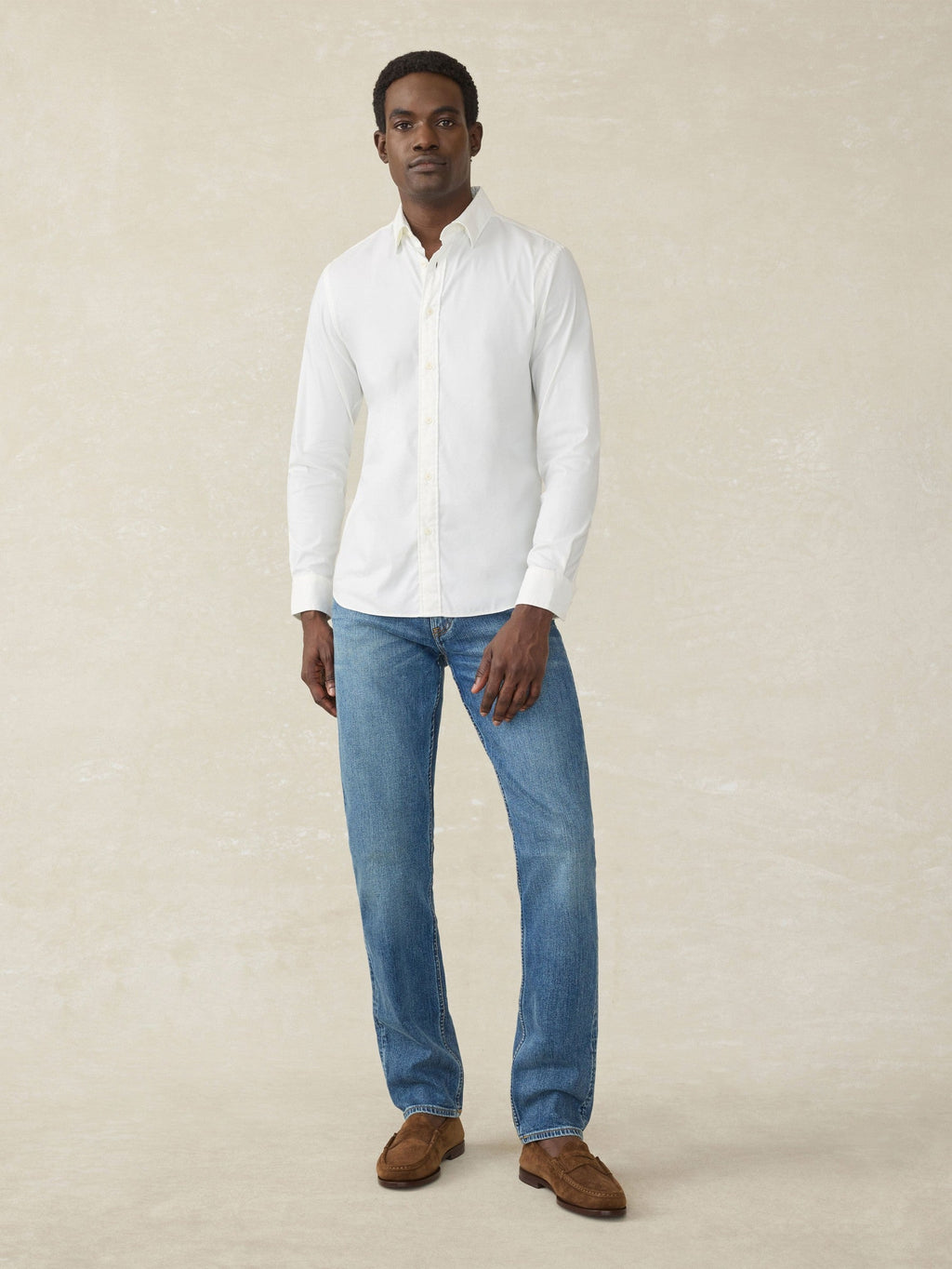 The Movement Shirt (Tall) - Cloud White