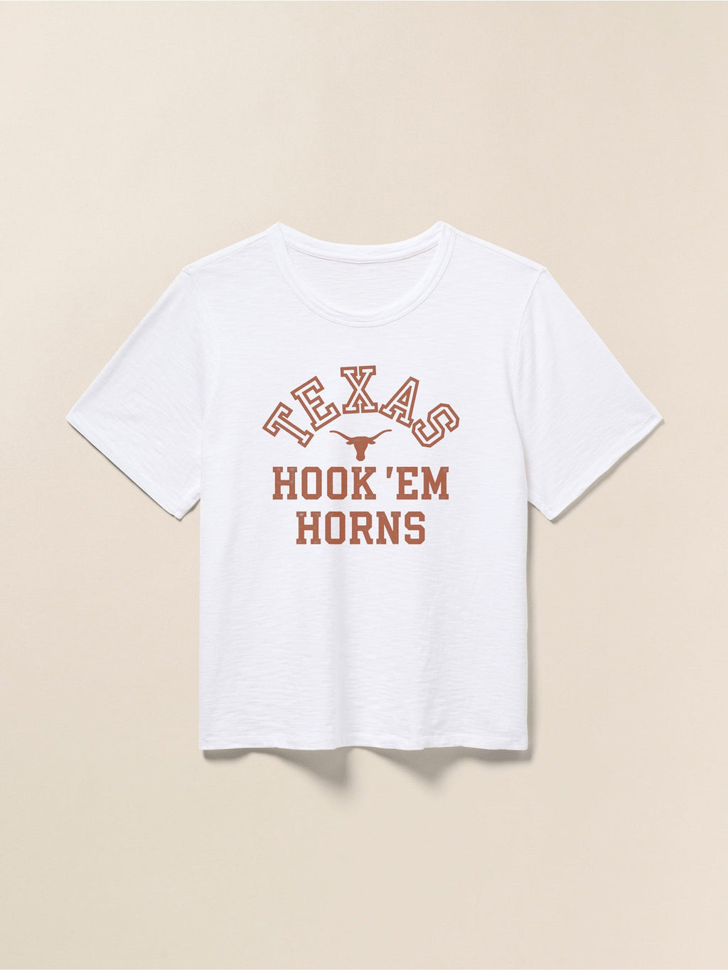 University of Texas Sunwashed Regenerative Tee - White