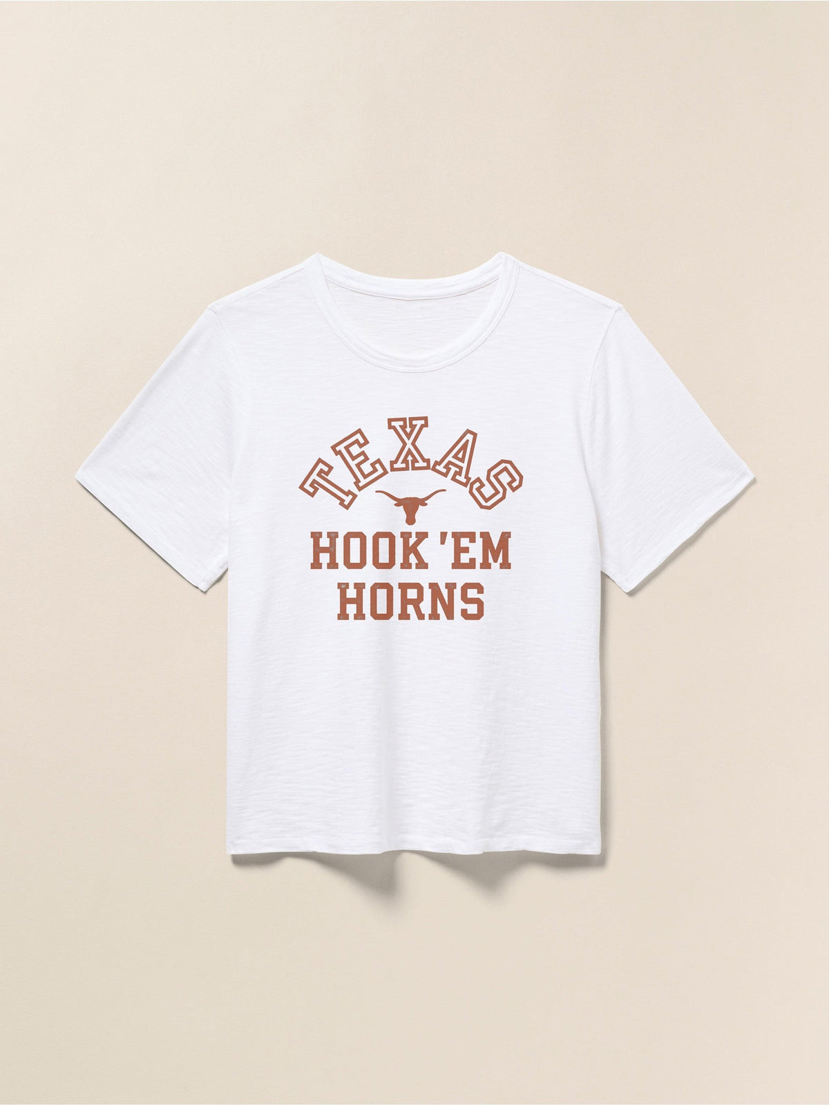 University of Texas Sunwashed Regenerative Tee - White
