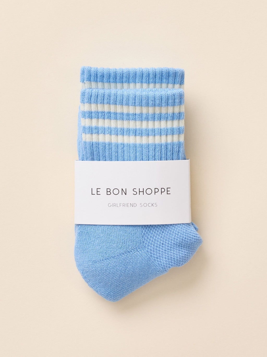 Le Bon Shoppe Girlfriend Socks - Parisian Blue