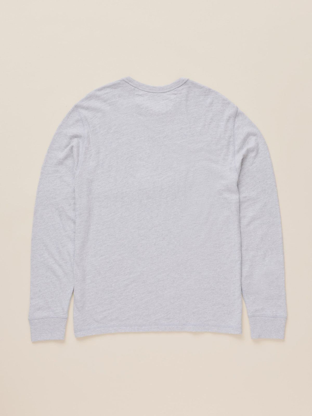 Sunwashed Organic Crew - Light Grey Heather