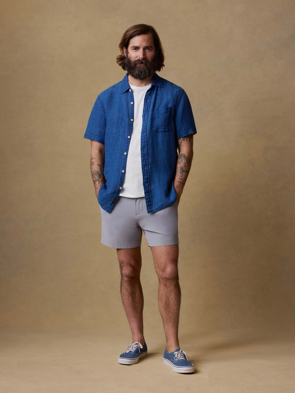 All Day Short (5") - Ice Grey