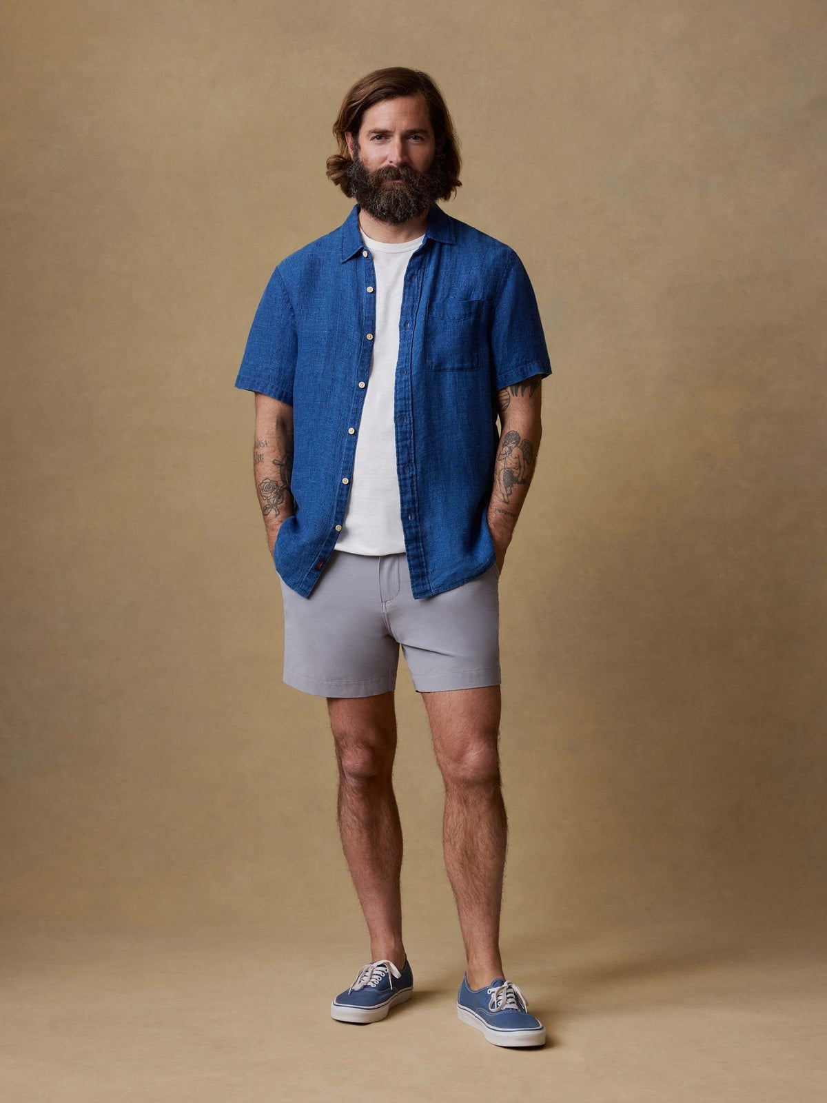 All Day Short (5") - Ice Grey