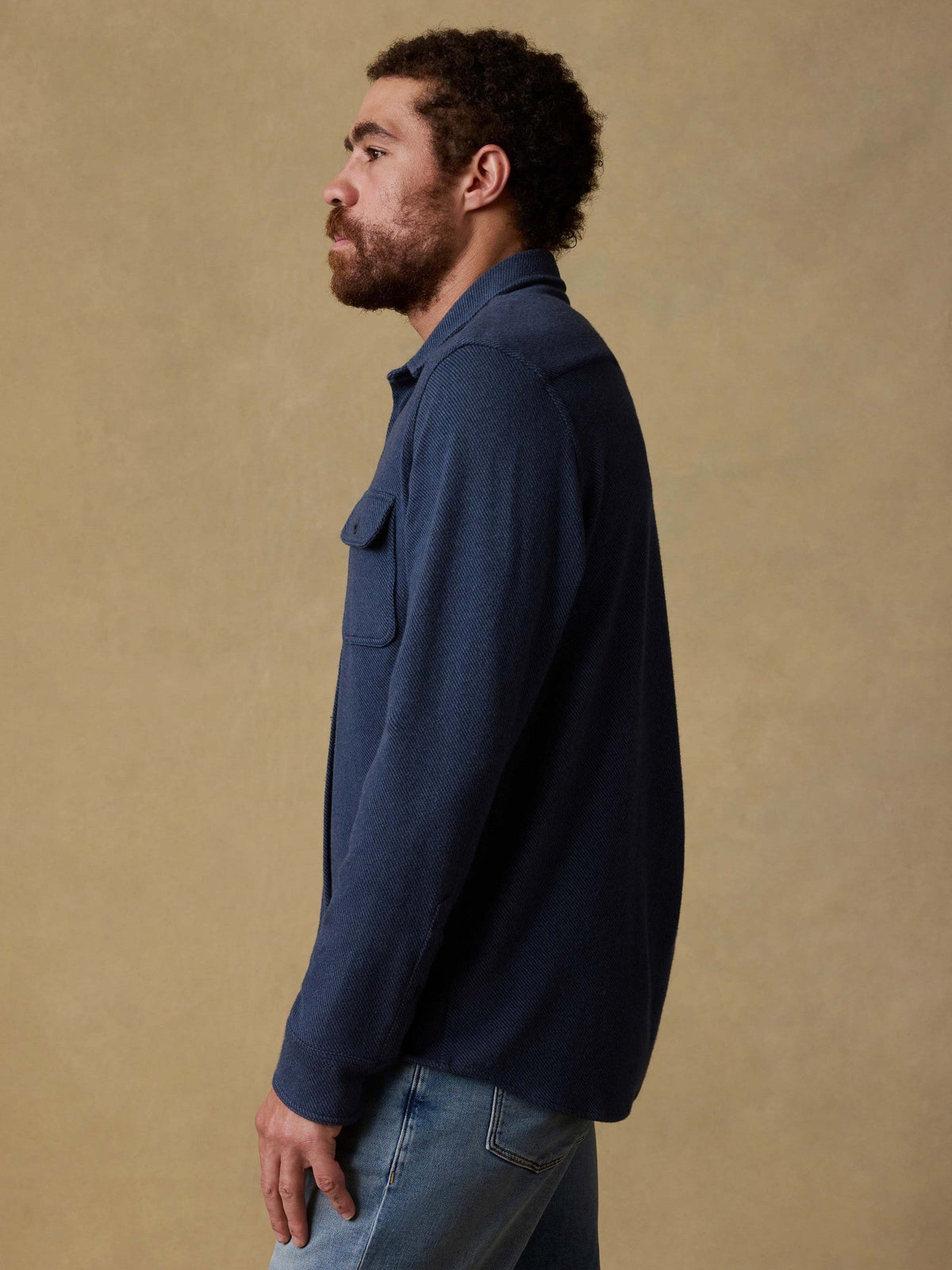 Legend Sweater Shirt - Brighton Navy Twill