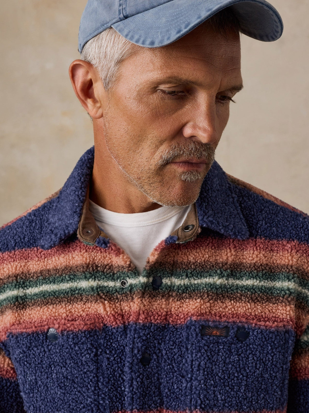 Range Fleece CPO - Alpine Clay Stripe