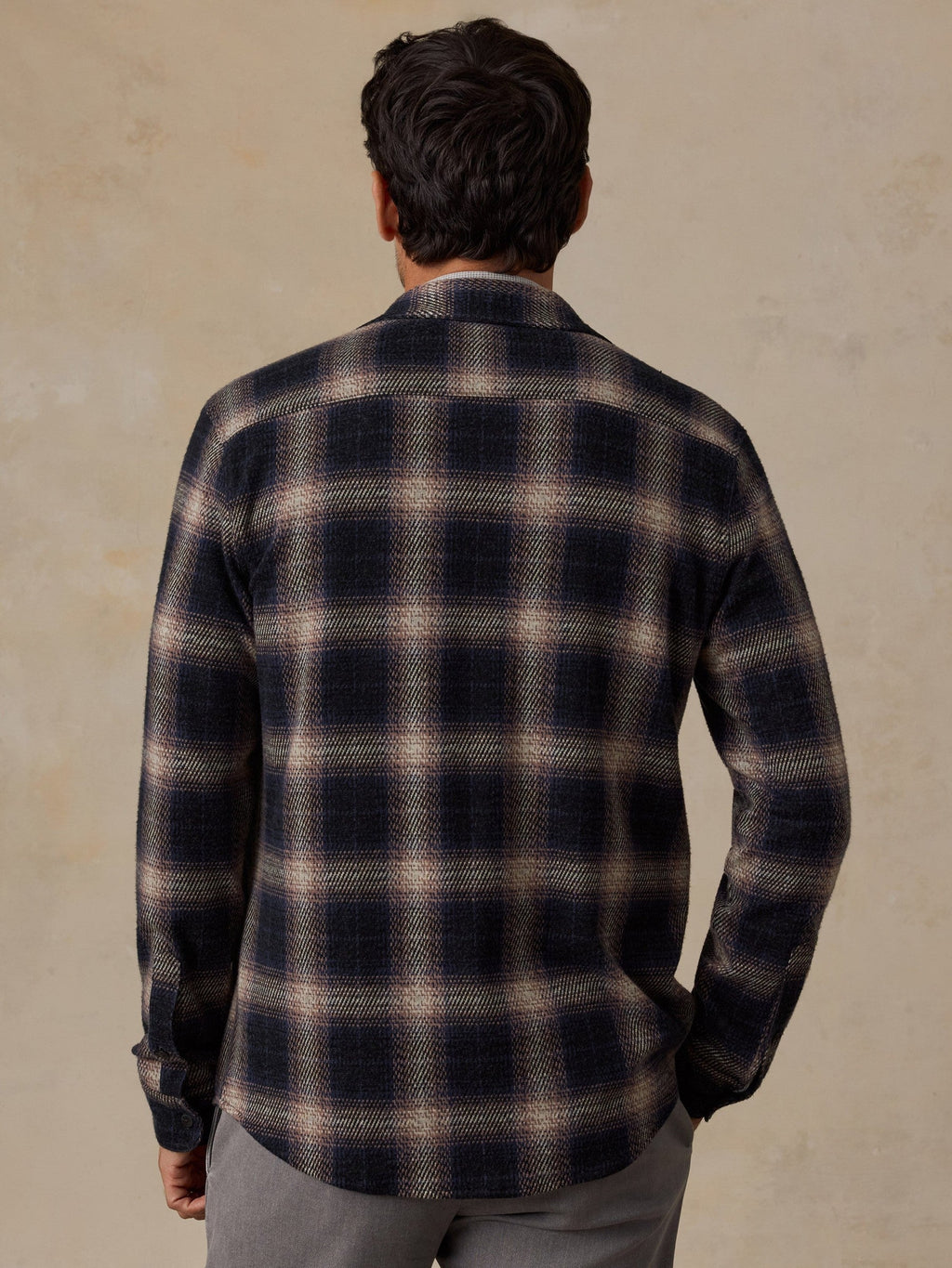 Legend Sweater Shirt - Storm Ombre Plaid