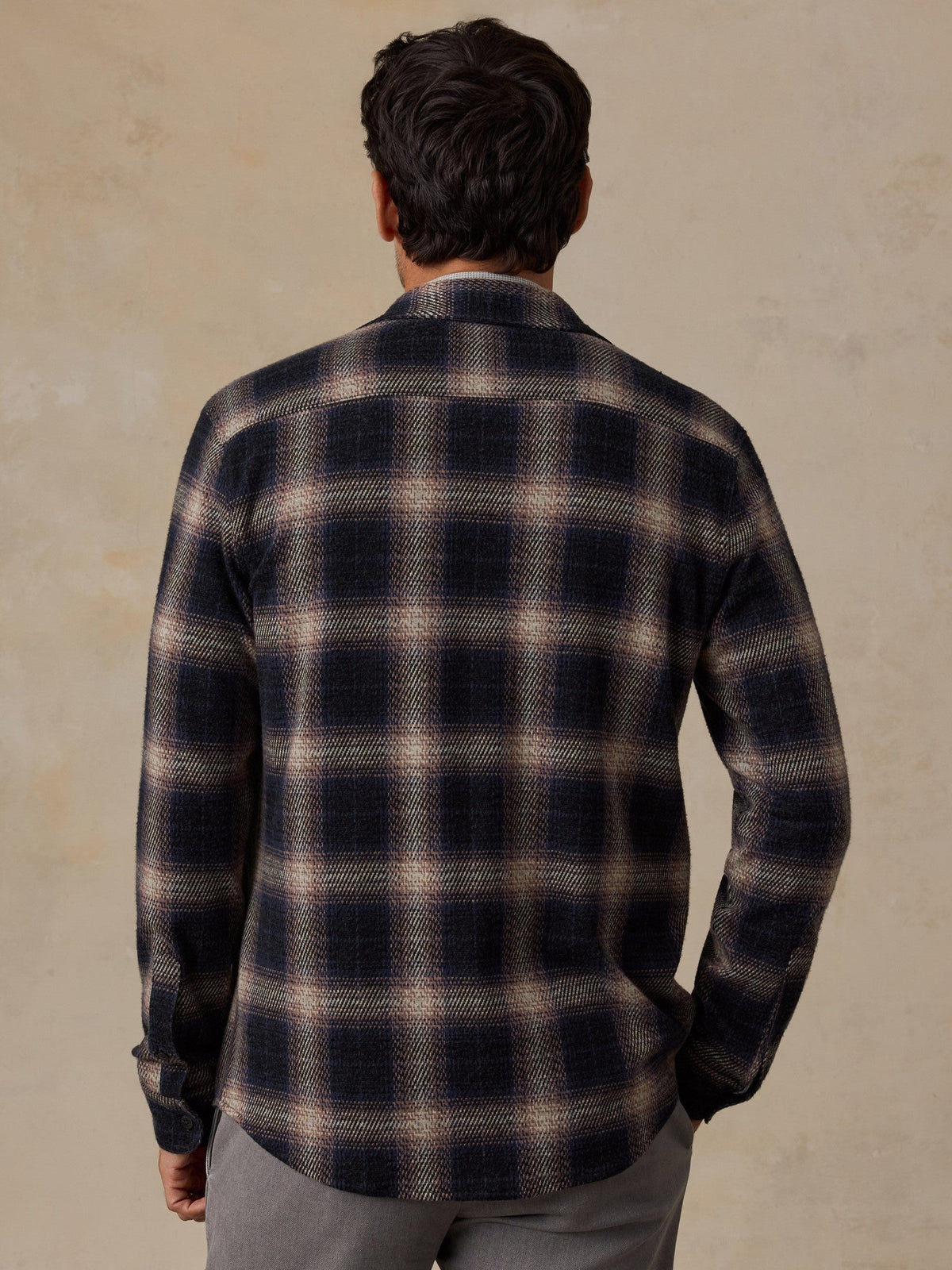 Legend Sweater Shirt - Storm Ombre Plaid