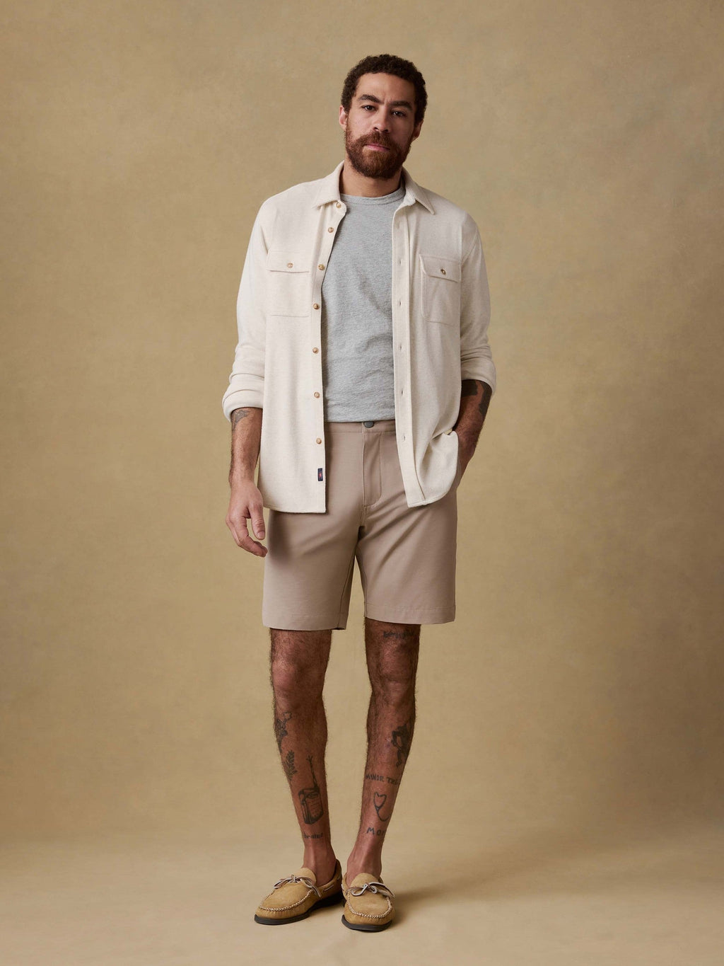All Day Short (9") - Khaki