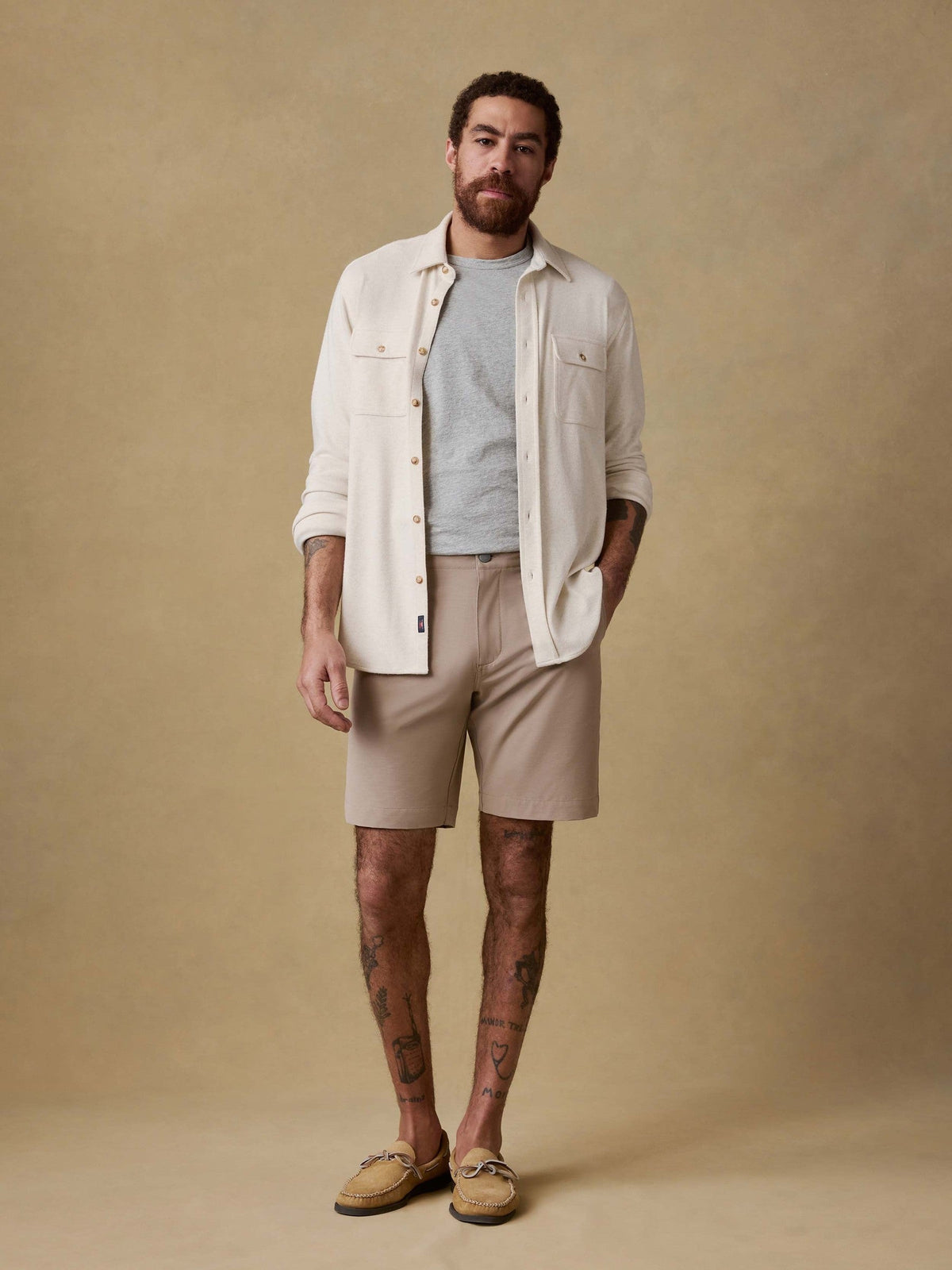 All Day Short (9") - Khaki