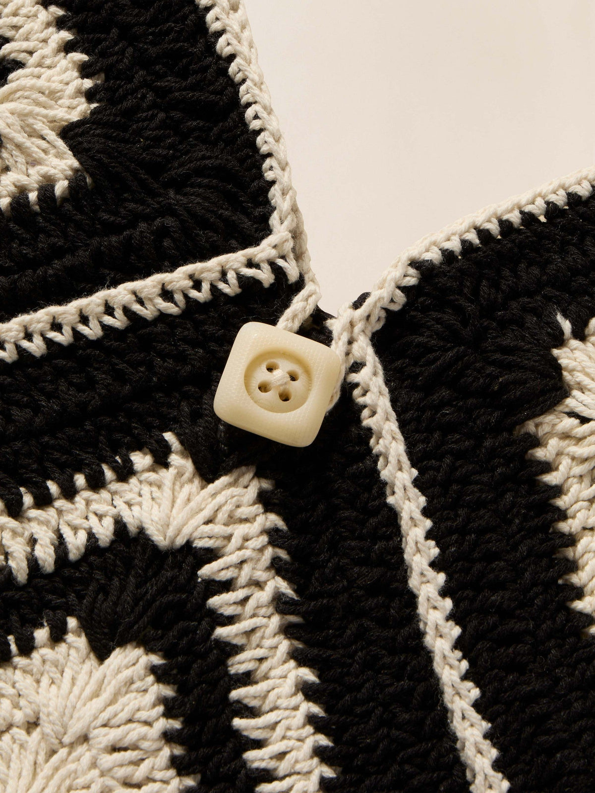 Riviera Crochet Bag - Black