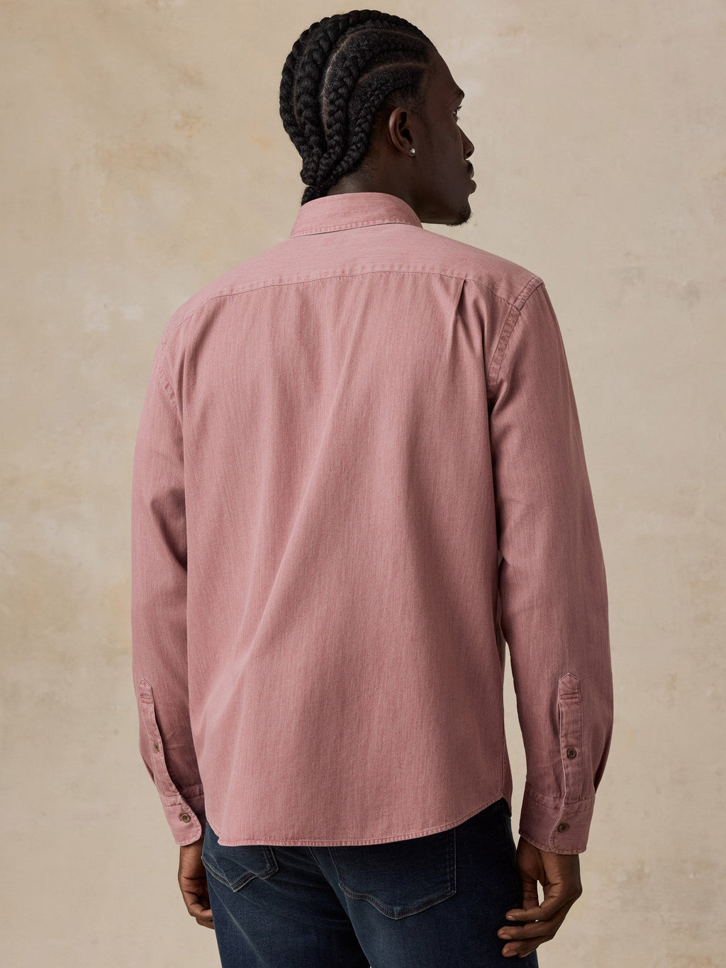 Patina Chambray Shirt - Wild Rose