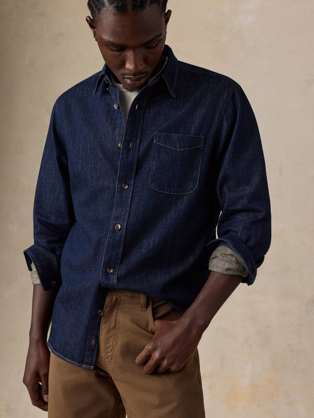 Original Cotton Denim Shirt - Harbor Coast Wash