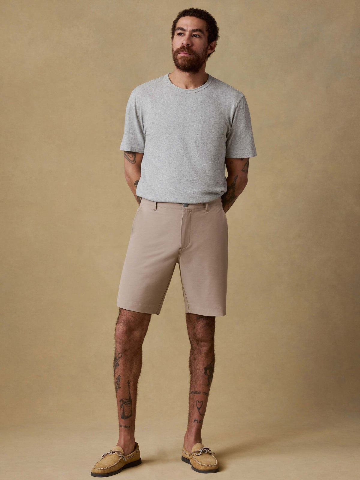 All Day Short (9") - Khaki