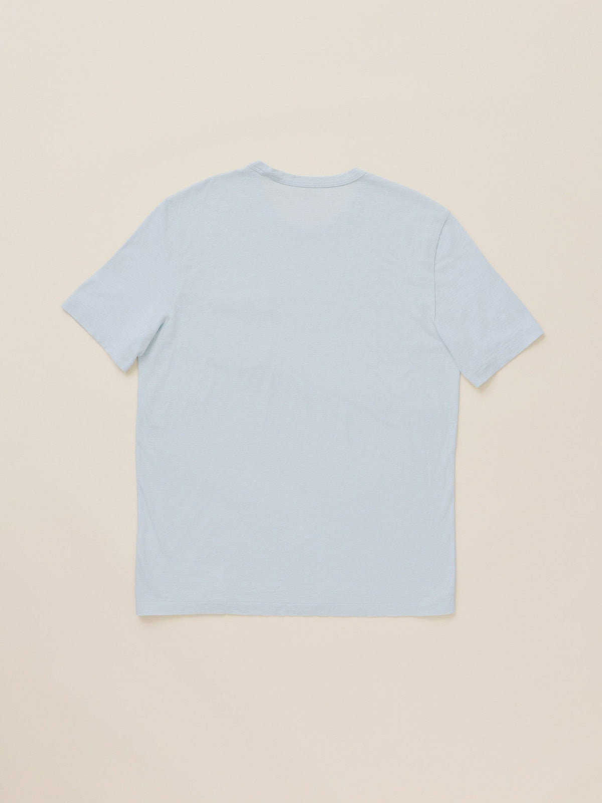 Sunwashed Regenerative Pocket Tee - Sky