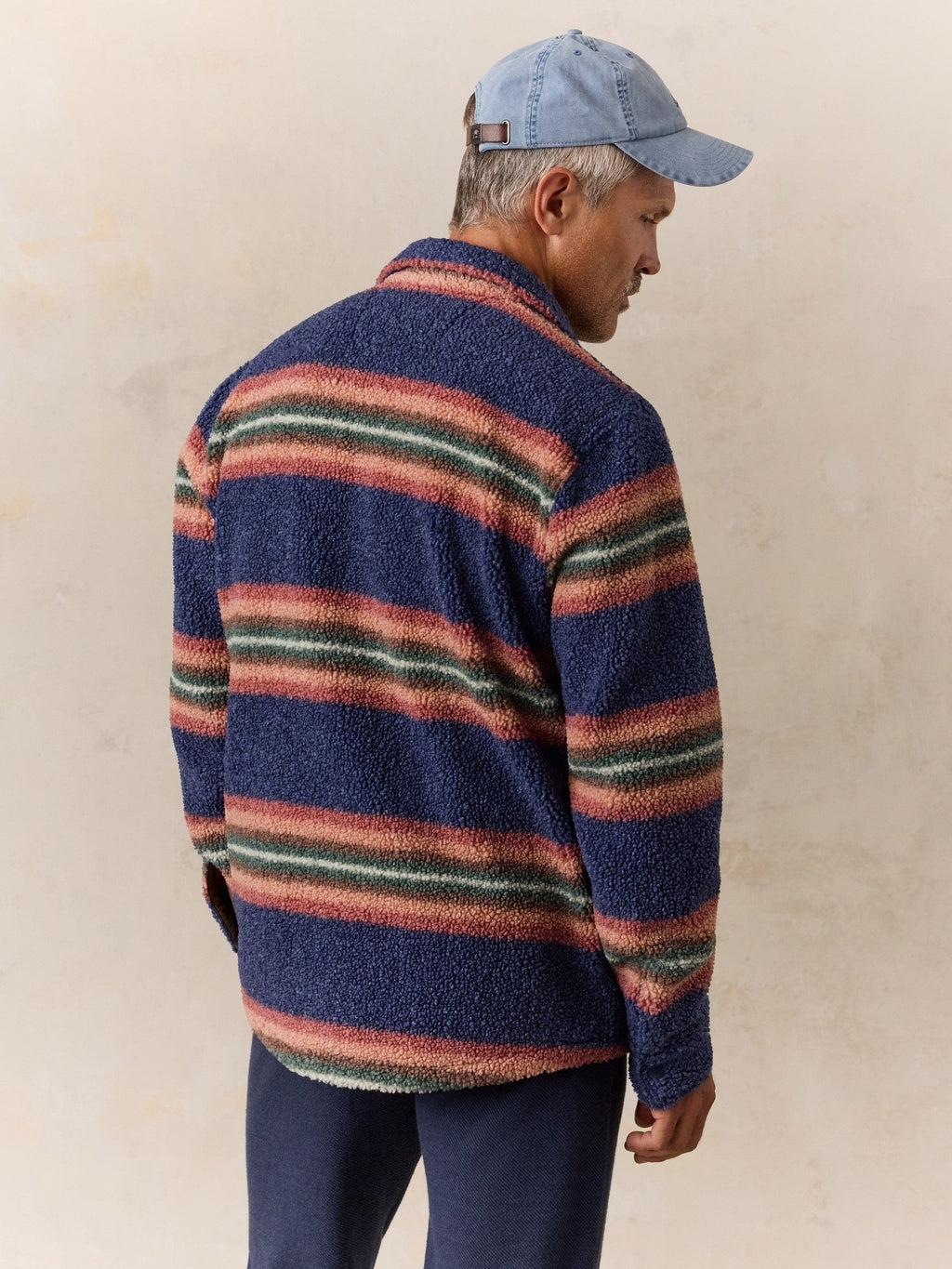 Range Fleece CPO - Alpine Clay Stripe