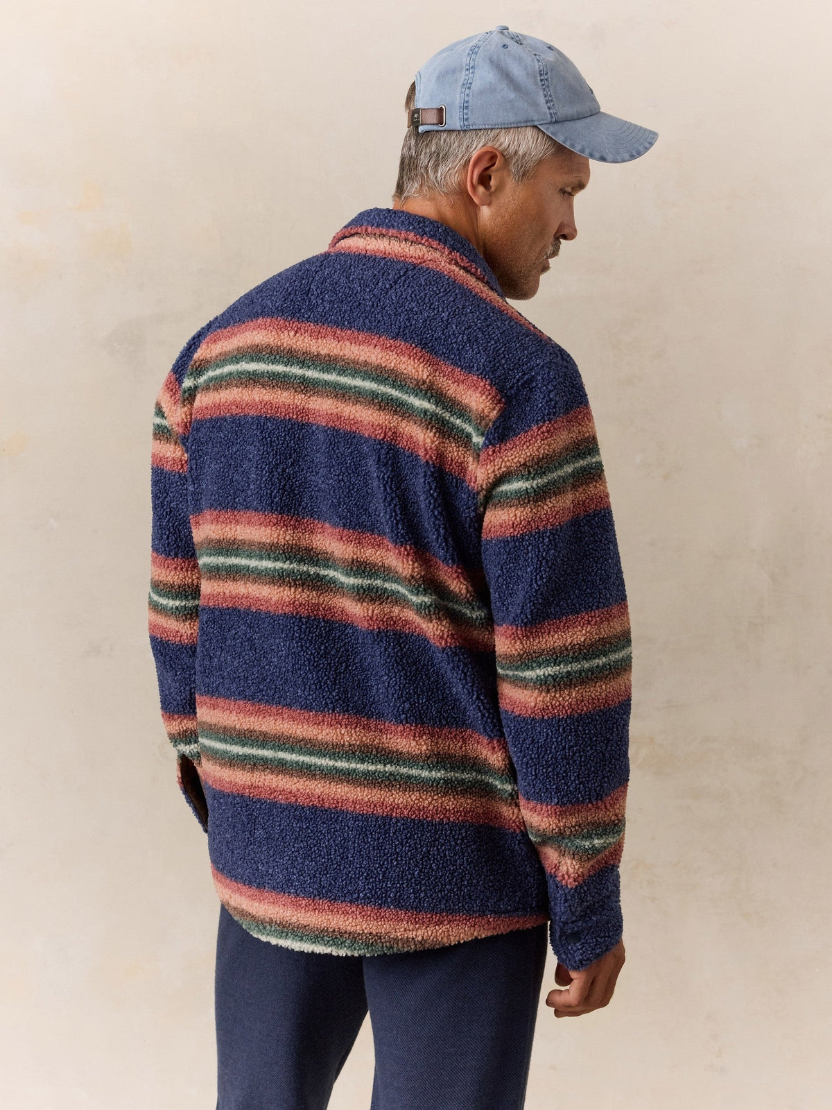 Range Fleece CPO - Alpine Clay Stripe