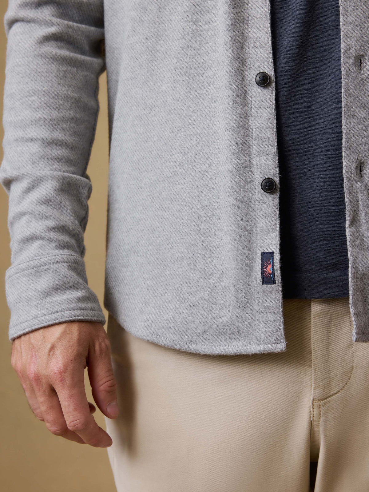 Legend Sweater Shirt - Fossil Grey Twill