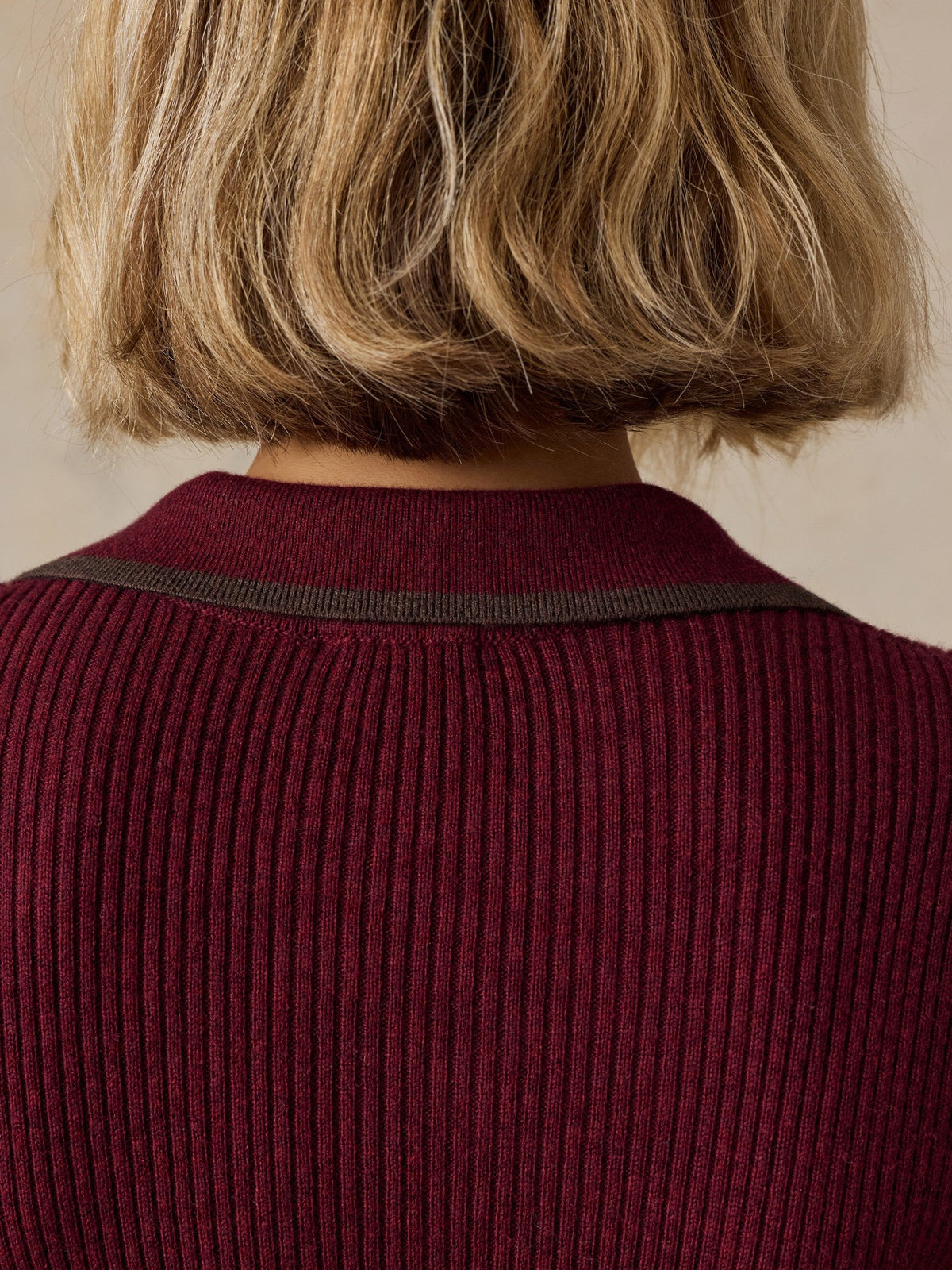 Throwback Sweater Dress - Merlot