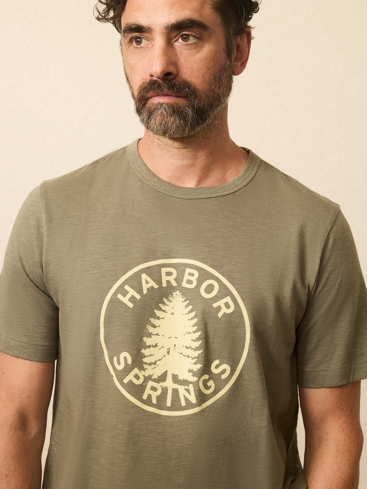 Sunwashed Graphic Tee - Light Pine