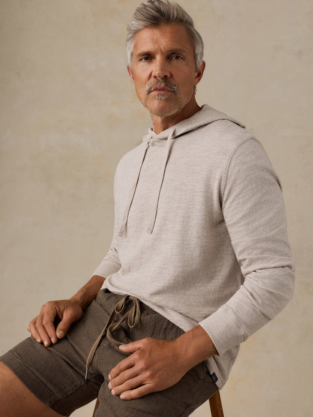 Sunwashed Organic Hoodie - Oat Plains Heather