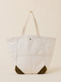 Mini Sunwashed Canvas Utility Tote - Natural