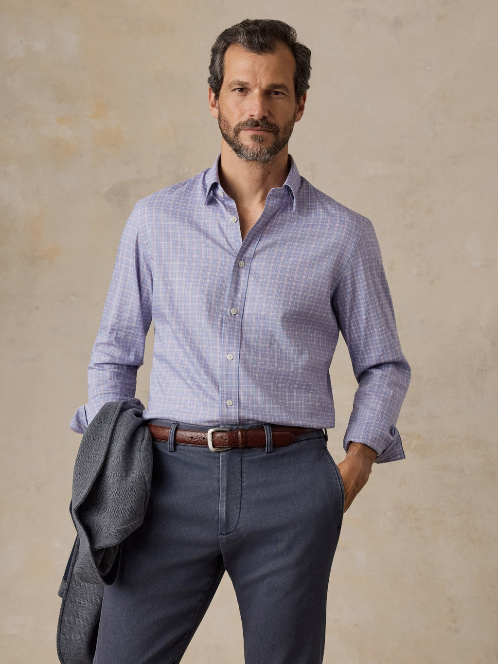 The Movement Shirt - Lavender Lake Plaid