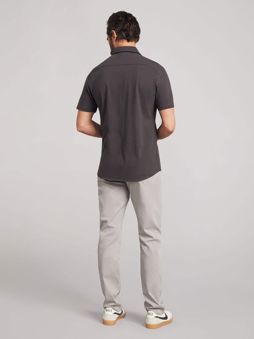 Short-Sleeve Knit Seasons (Tall) - Washed Black